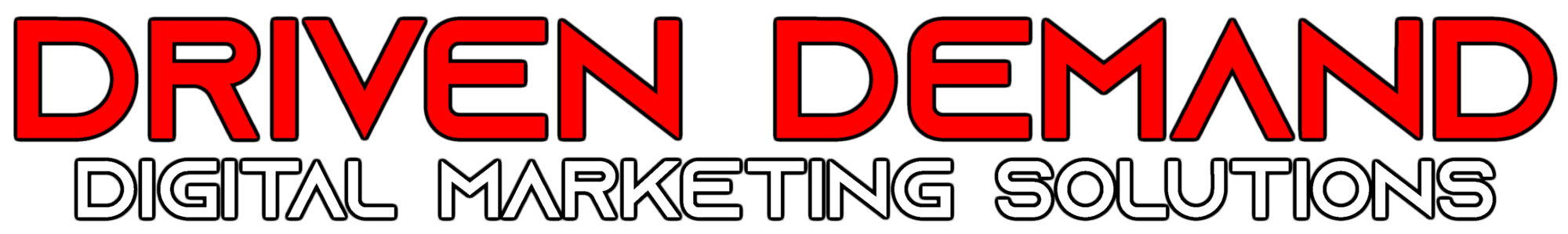 Driven Demand red black outline